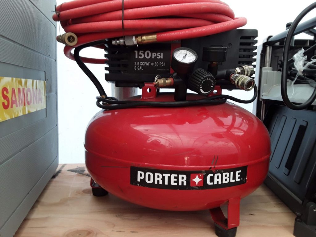 porter cable air compressor repair